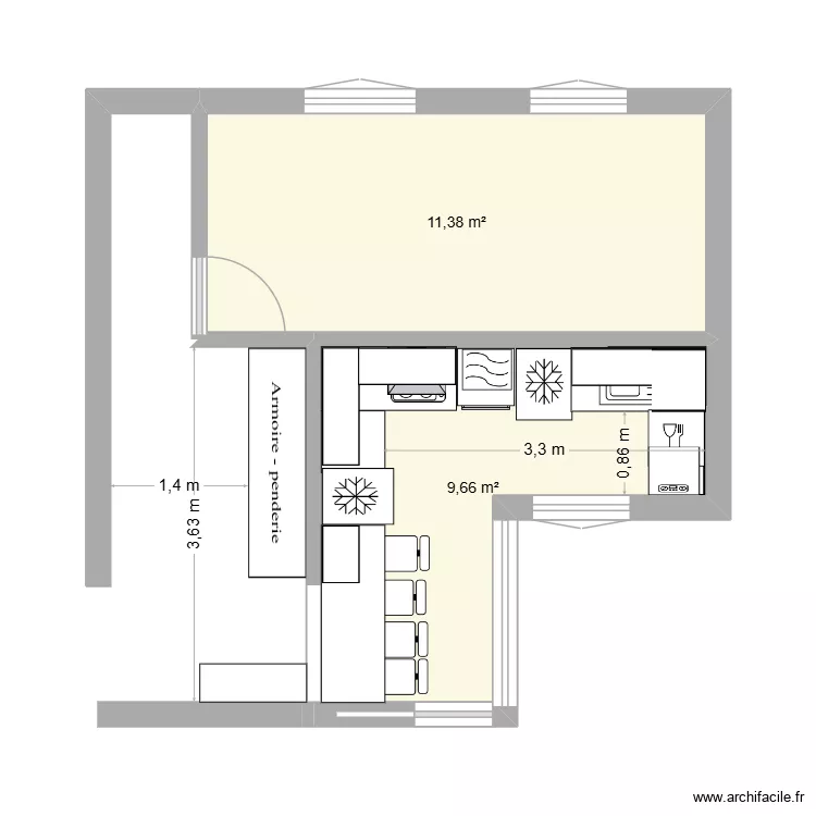 plan brute amenagement 1. Plan de 2 et 21 m² plan brute amenagement 1. Plan de 2 et 21 m²