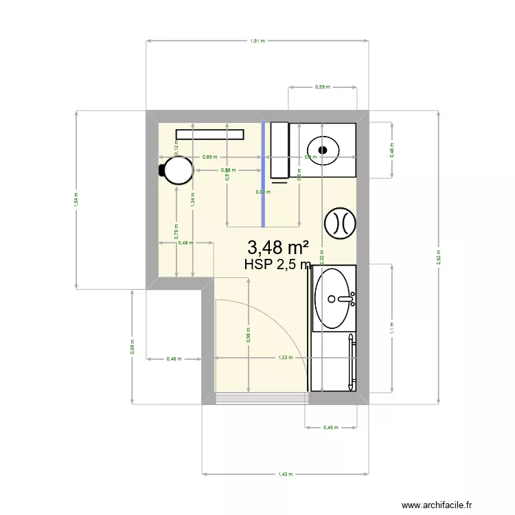 SALON CUISINE MA MAISON 4. Plan de 