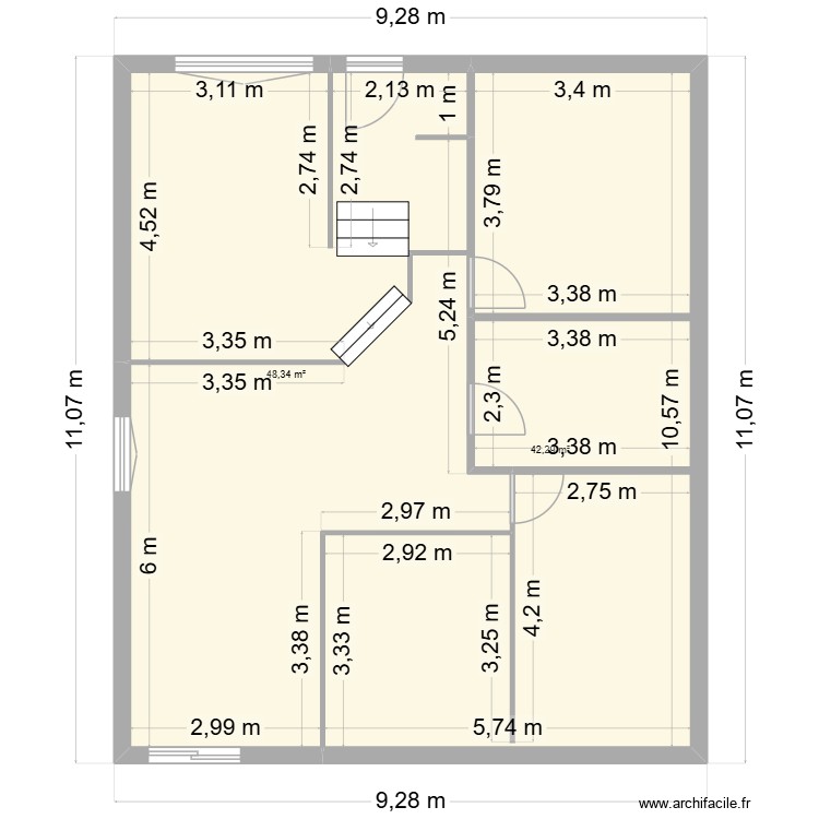 508 boniface. Plan de 0 pièce et 0 m2