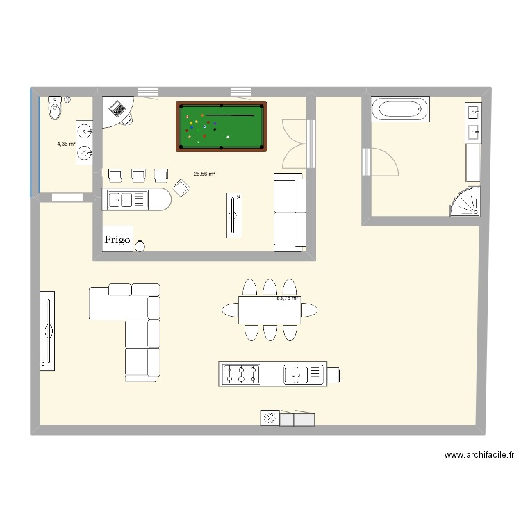 anglais. Plan de 0 pièce et 0 m2