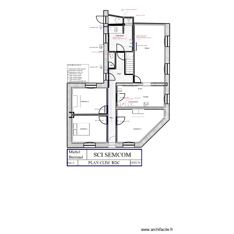 SCI SEMCOM Plom RDC. Plan de 0 pièce et 0 m2