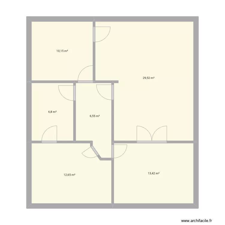 jolivet Actuel 1er (base). Plan de 