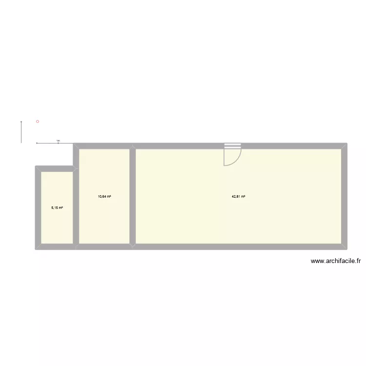 exterieur. Plan de 3 et 59 m² exterieur. Plan de 3 et 59 m²