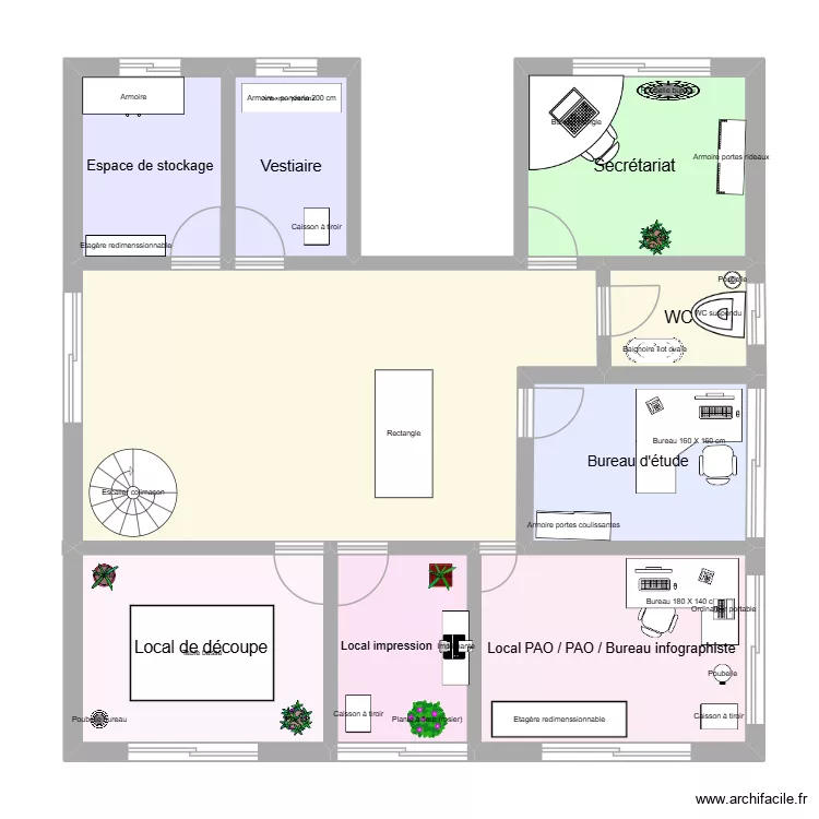 PLAN SIGNALENSEIGNE rdc. Plan de 9 et 97 m² PLAN SIGNALENSEIGNE rdc. Plan de 9 et 97 m²