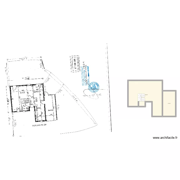 maison_1. Plan de 