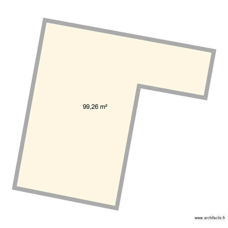 FabriceB_2. Plan de 1 pièce et 99 m2