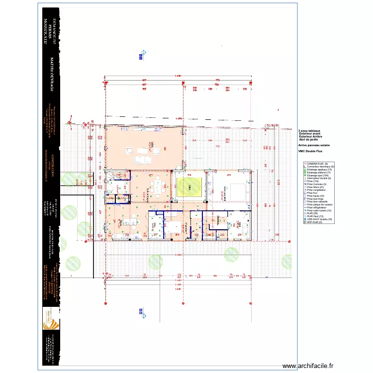 Beautheil Saints - Electicit&eacute;. Plan de 