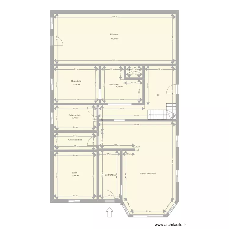 lutrebois rdc. Plan de 