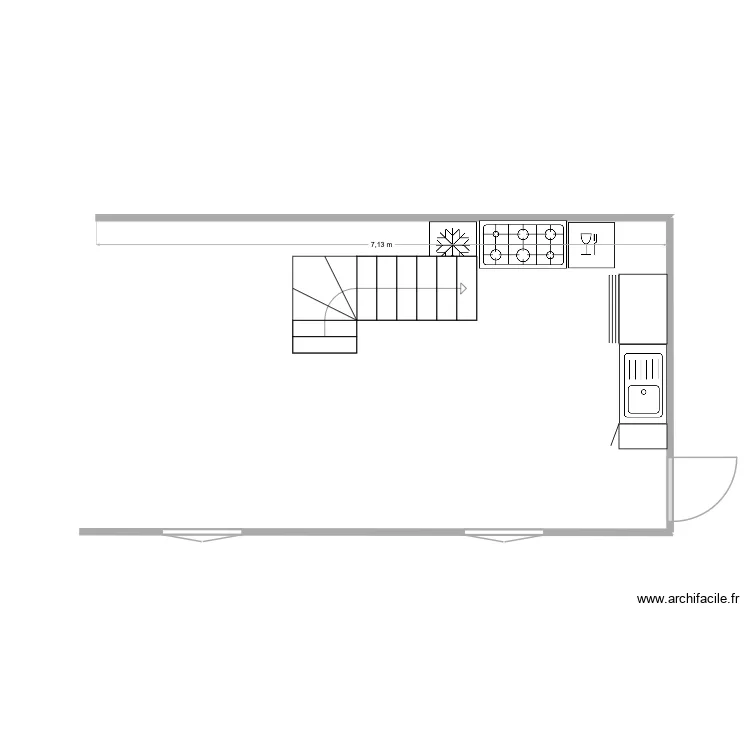 cuisine Lauche. Plan de cuisine Lauche. Plan de