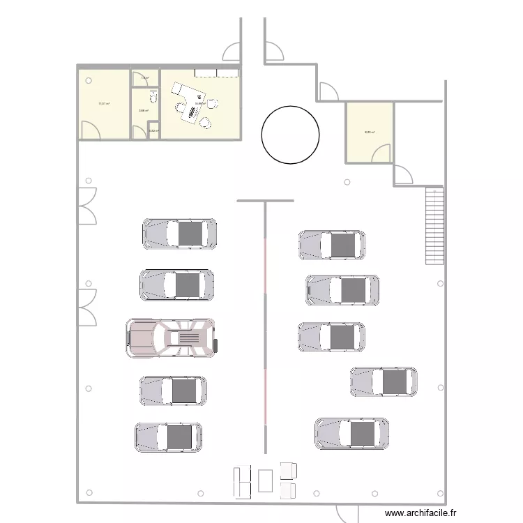 HONDA RDC ET ETAGE PROJET 2026 1. Plan de 6 et 42 m² HONDA RDC ET ETAGE PROJET 2026 1. Plan de 6 et 42 m²