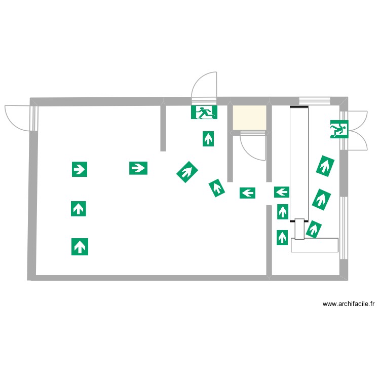 mag. Plan de 0 pièce et 0 m2