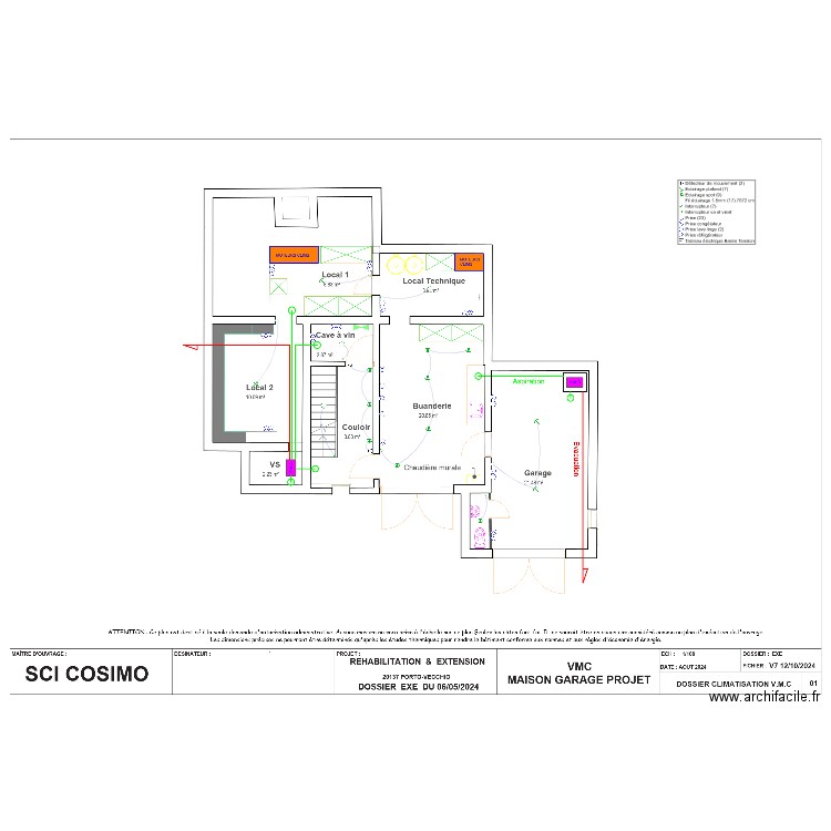 rdc. Plan de 0 pièce et 0 m2