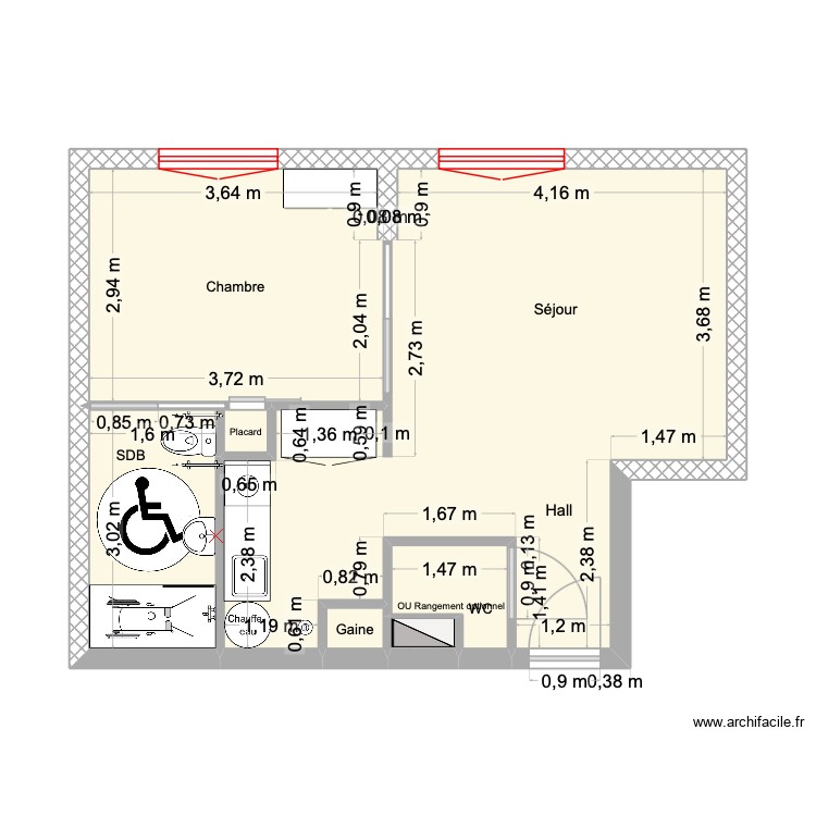 RIVP mes couilles 2. Plan de 0 pièce et 0 m2