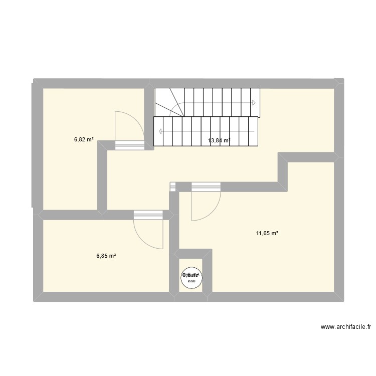 Mill - 1er sans meuble. Plan de 0 pièce et 0 m2