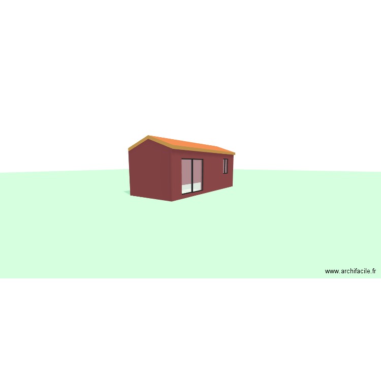 begles 1. Plan de 1 pièce et 24 m2