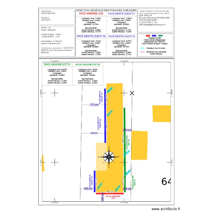DP2 PINCHON DANIEL . Plan de 0 pièce et 0 m2