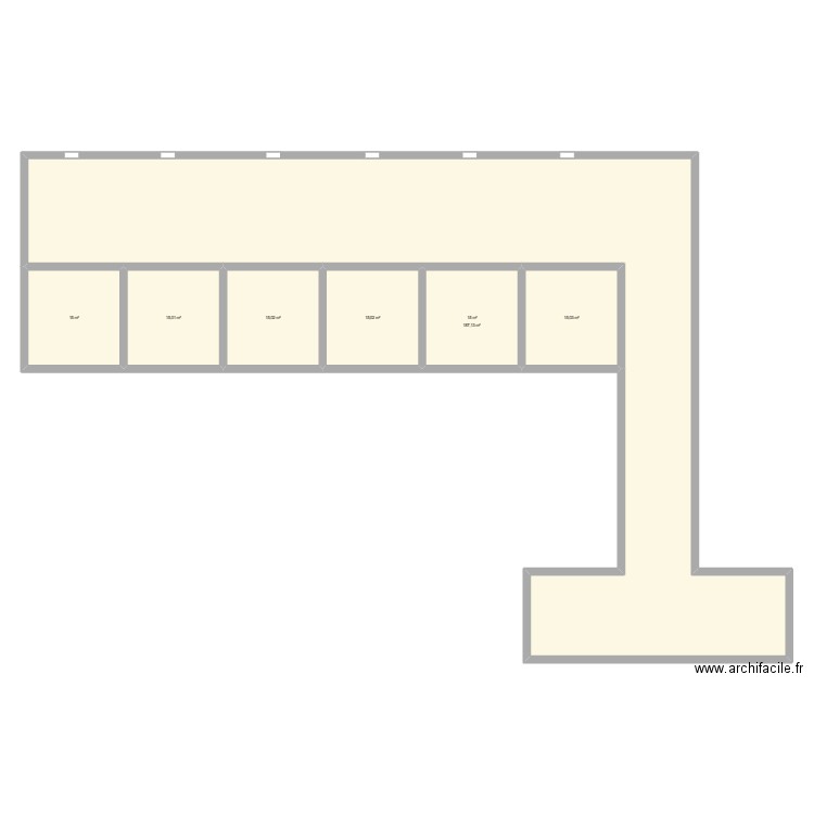 Archipelle. Plan de 7 pièces et 277 m2