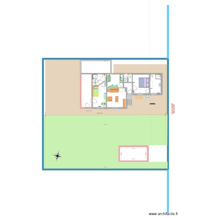 Cuvier 3. Plan de 11 pièces et 556 m2