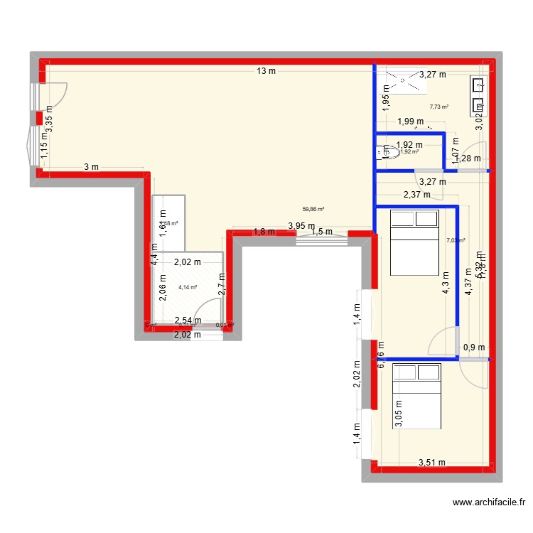 LOFT SCI CEPHEE. Plan de 0 pièce et 0 m2