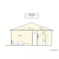 PC Salon - Couloir - SDB - mur 15 & mur 1