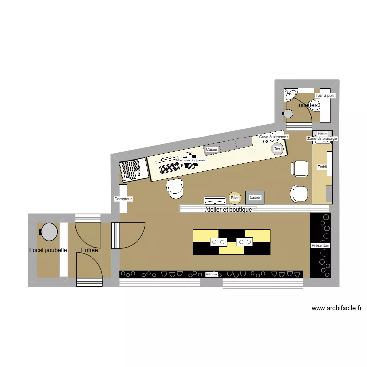 Atelier Wiroth. Plan de Atelier Wiroth. Plan de