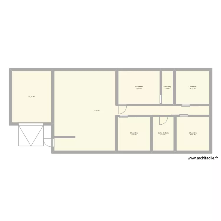 MAISON JUJU. Plan de 8 et 128 m² MAISON JUJU. Plan de 8 et 128 m²