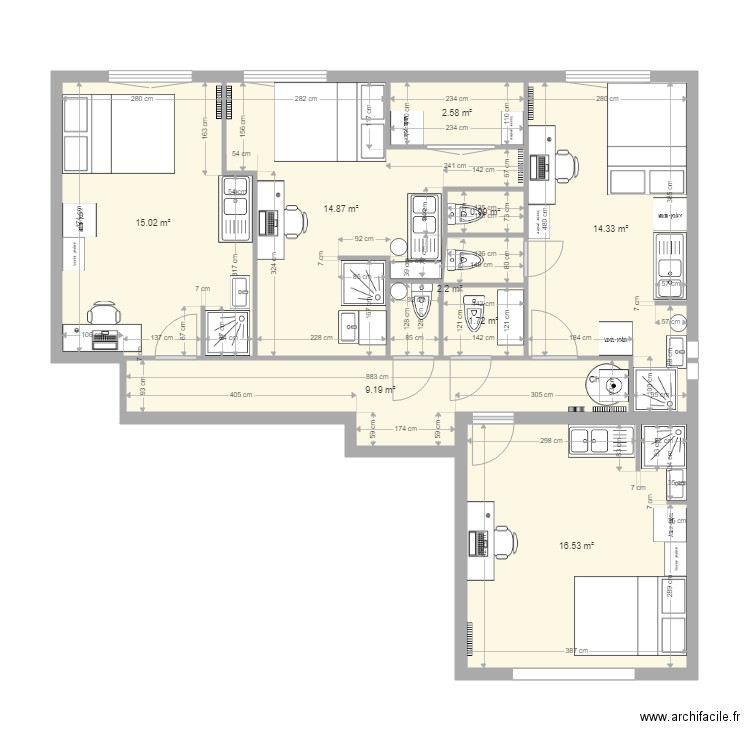 RICHELIEU V3 Meubles. Plan de 0 pièce et 0 m2