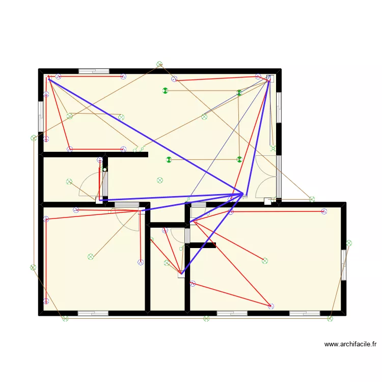 RESIDENCE 3 Unifileur. Plan de 