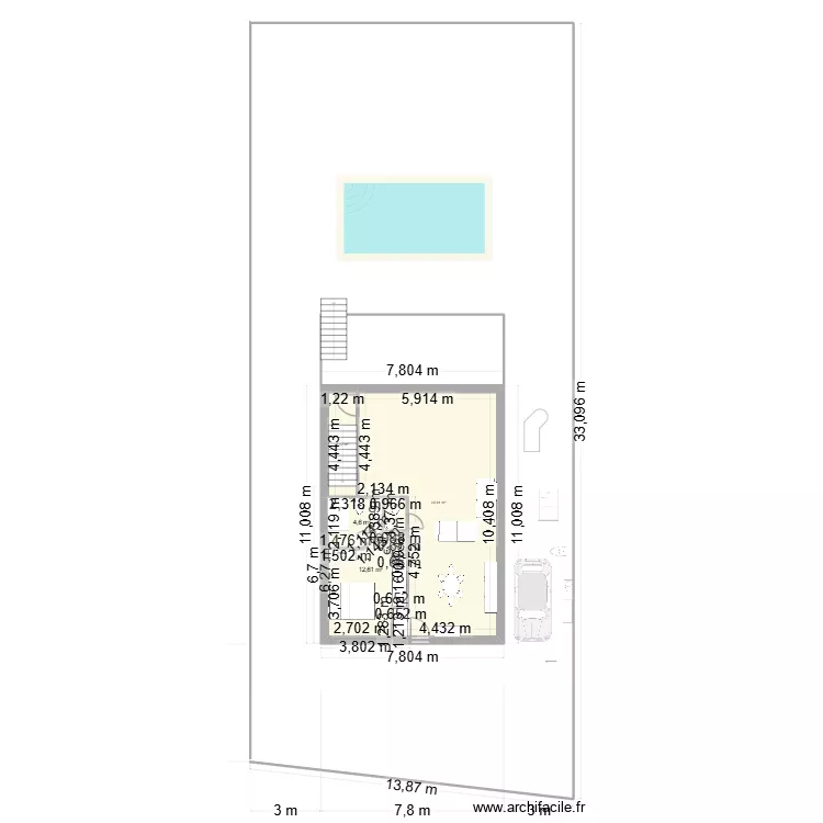 Maison Espagne 3. Plan de 8 et 148 m² Maison Espagne 3. Plan de 8 et 148 m²