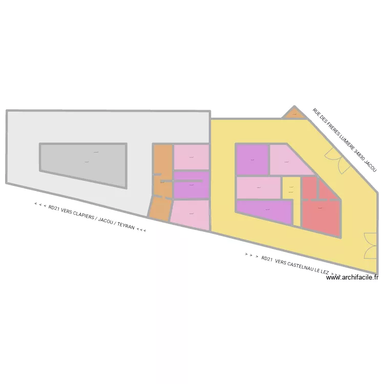 AK99 BROCANTE PARADIS 020124E. Plan de 