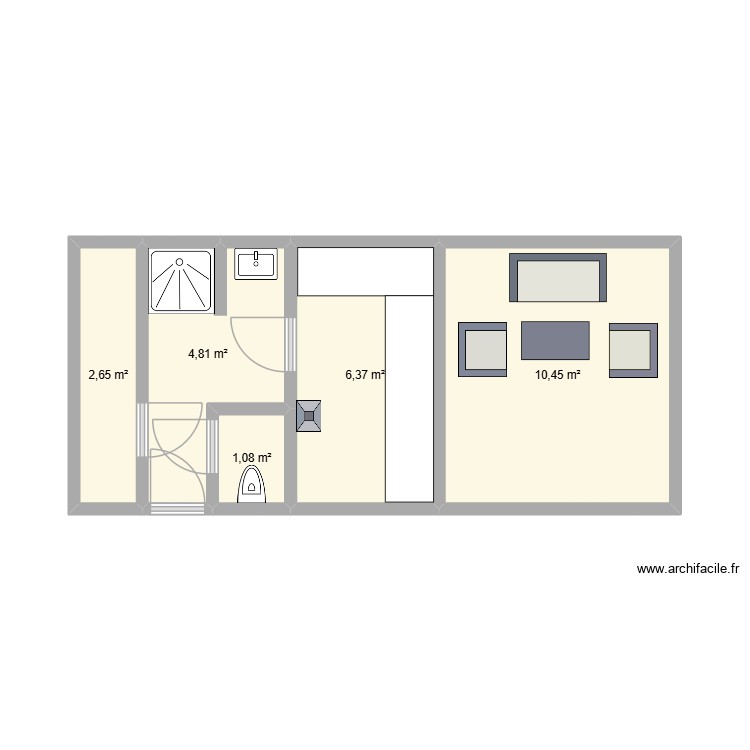 laurent et quentin. Plan de 0 pièce et 0 m2