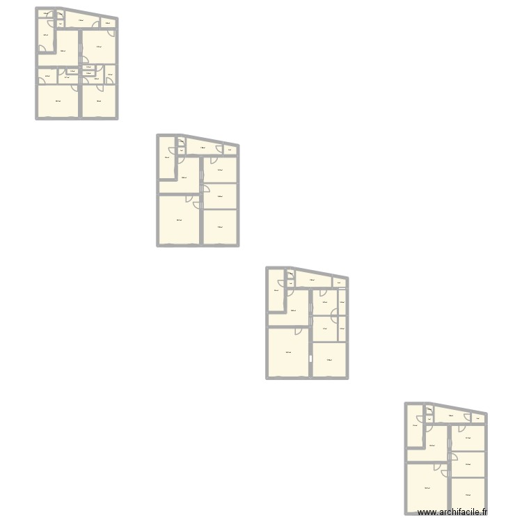 ALLAL 3. Plan de 49 pièces et 446 m2