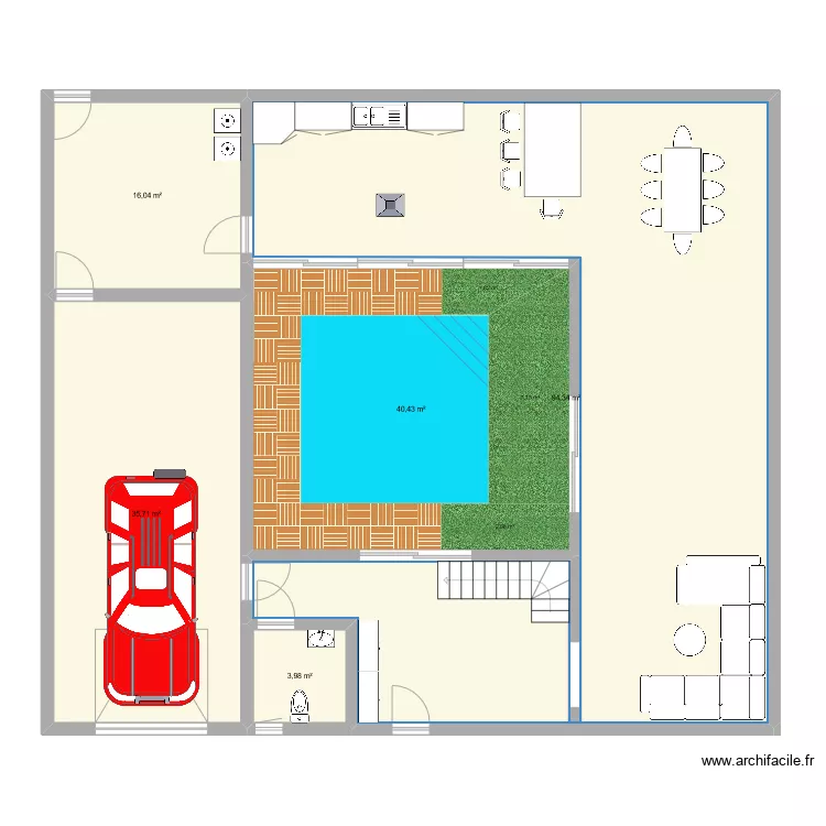 Maison Romaine 1. Plan de Maison Romaine 1. Plan de