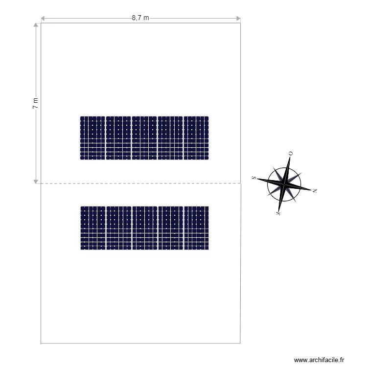 MAISON ZORZI. Plan de 