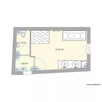 salle de bain &eacute;tage