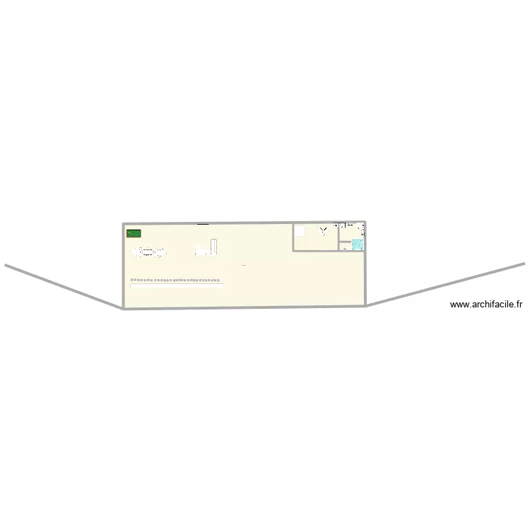 projet construction. Plan de 