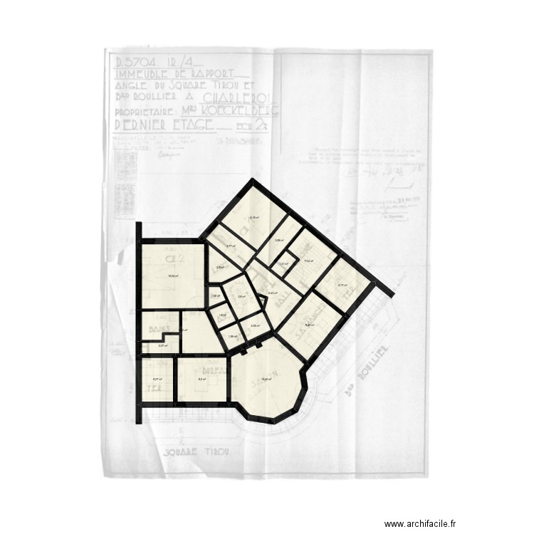 Roullier Oli rev04. Plan de 21 pièces et 114 m2