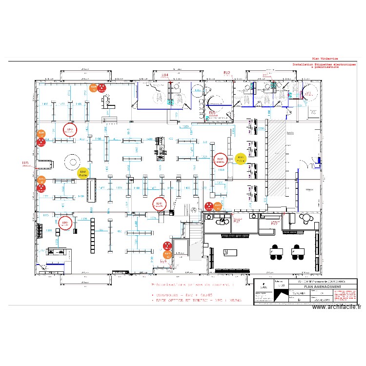 Pharmacie de CAPESTANG. Plan de 0 pièce et 0 m2