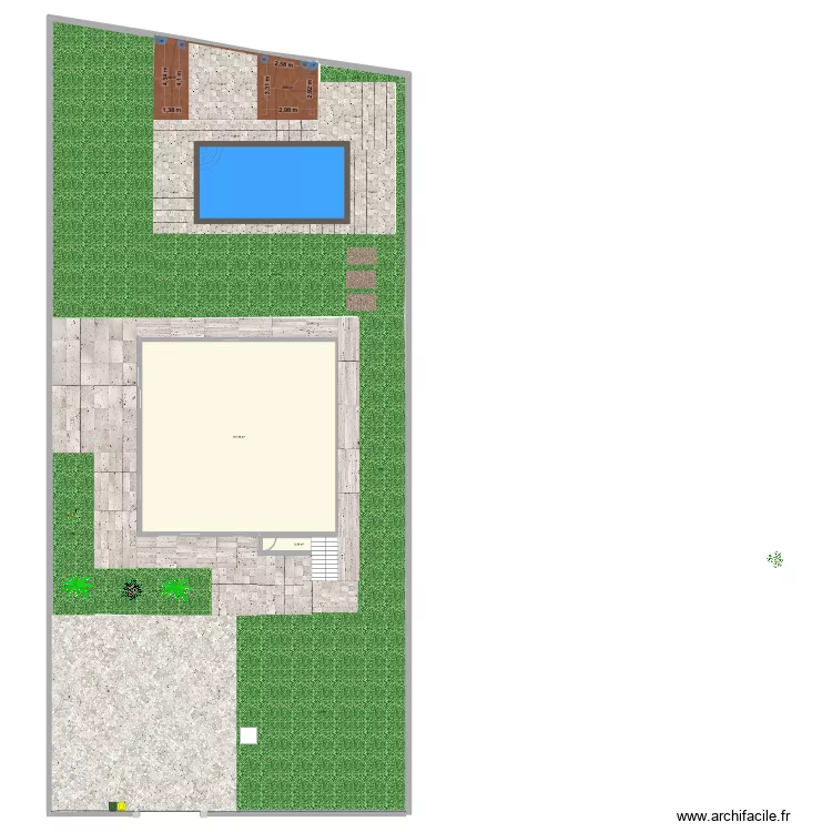 maison. Plan de 4 Pièces et 136 m² maison. Plan de 4 Pièces et 136 m²