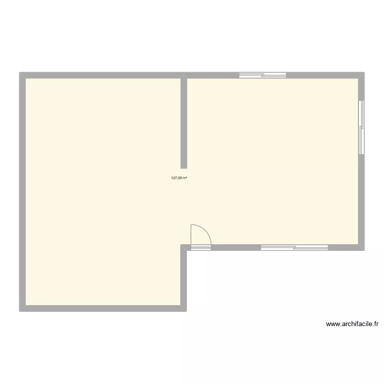 maison Vourles. Plan de 1  et 127 m²