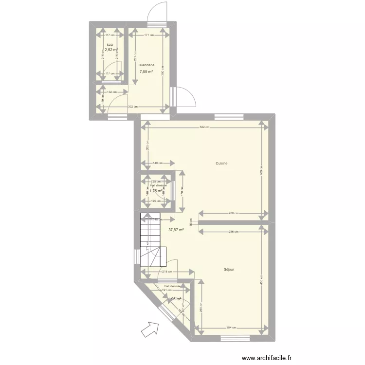 renaumont 35. Plan de 