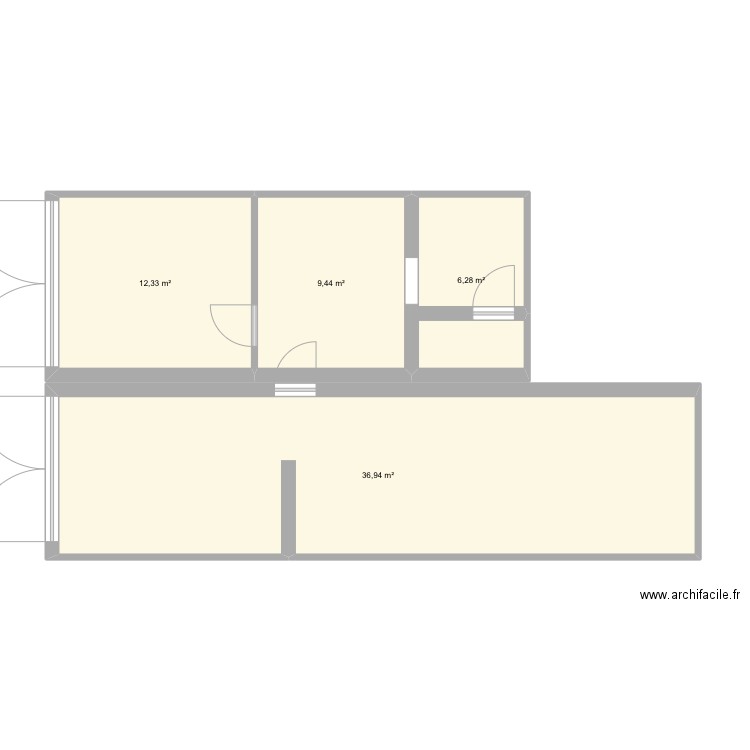 Croquis Dr ghouti mohamed cherif. Plan de 0 pièce et 0 m2
