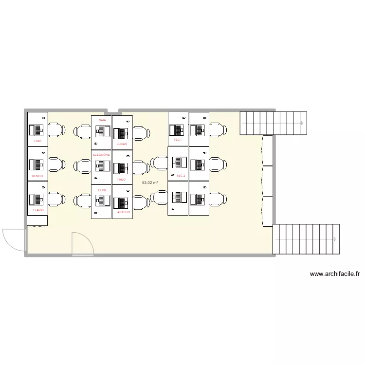 -1 AMENAGEMENT. Plan de -1 AMENAGEMENT. Plan de