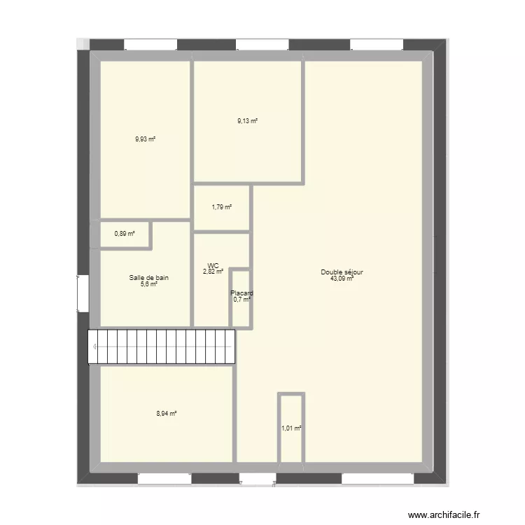 maison 39. Plan de 