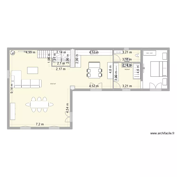 MAISSON LAVERNAT 2. Plan de 