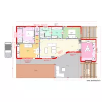 Villa Cocotte Ducos Moonette (cuisine) 2D