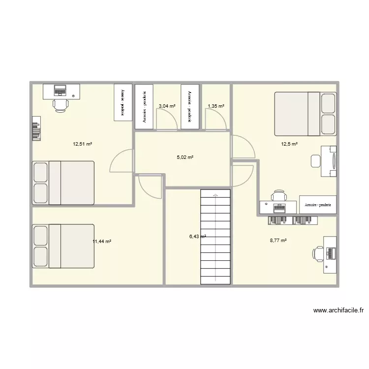 lokorn haut. Plan de 8 Pièces et 61 m² lokorn haut. Plan de 8 Pièces et 61 m²