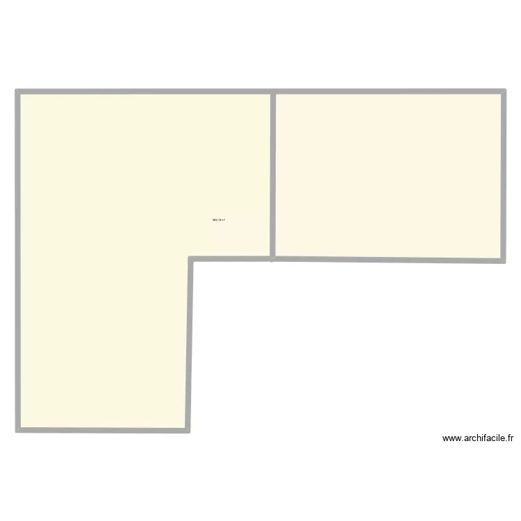 IMPRIMERIE RIGAL. Plan de 1  et 352 m²