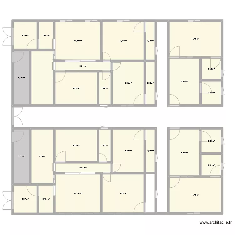 MAISON AMGABLE 2. Plan de 