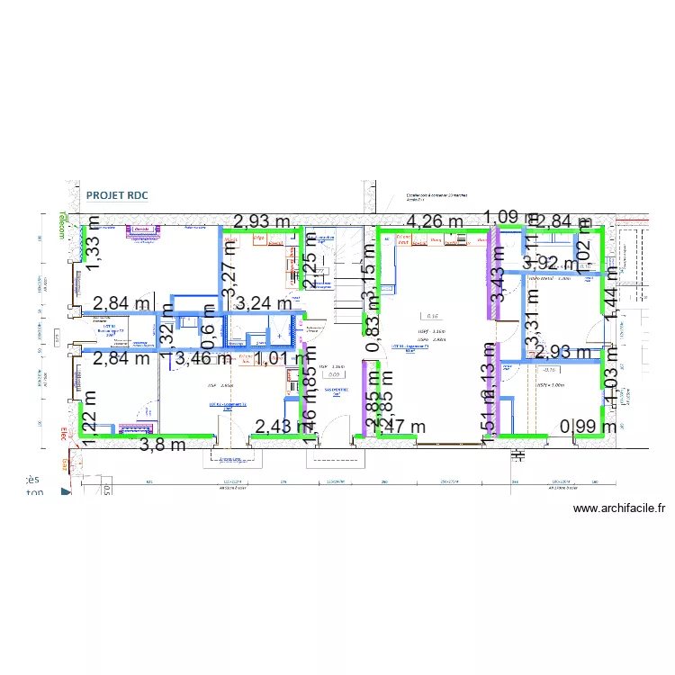 leclos cloison rdc. Plan de leclos cloison rdc. Plan de